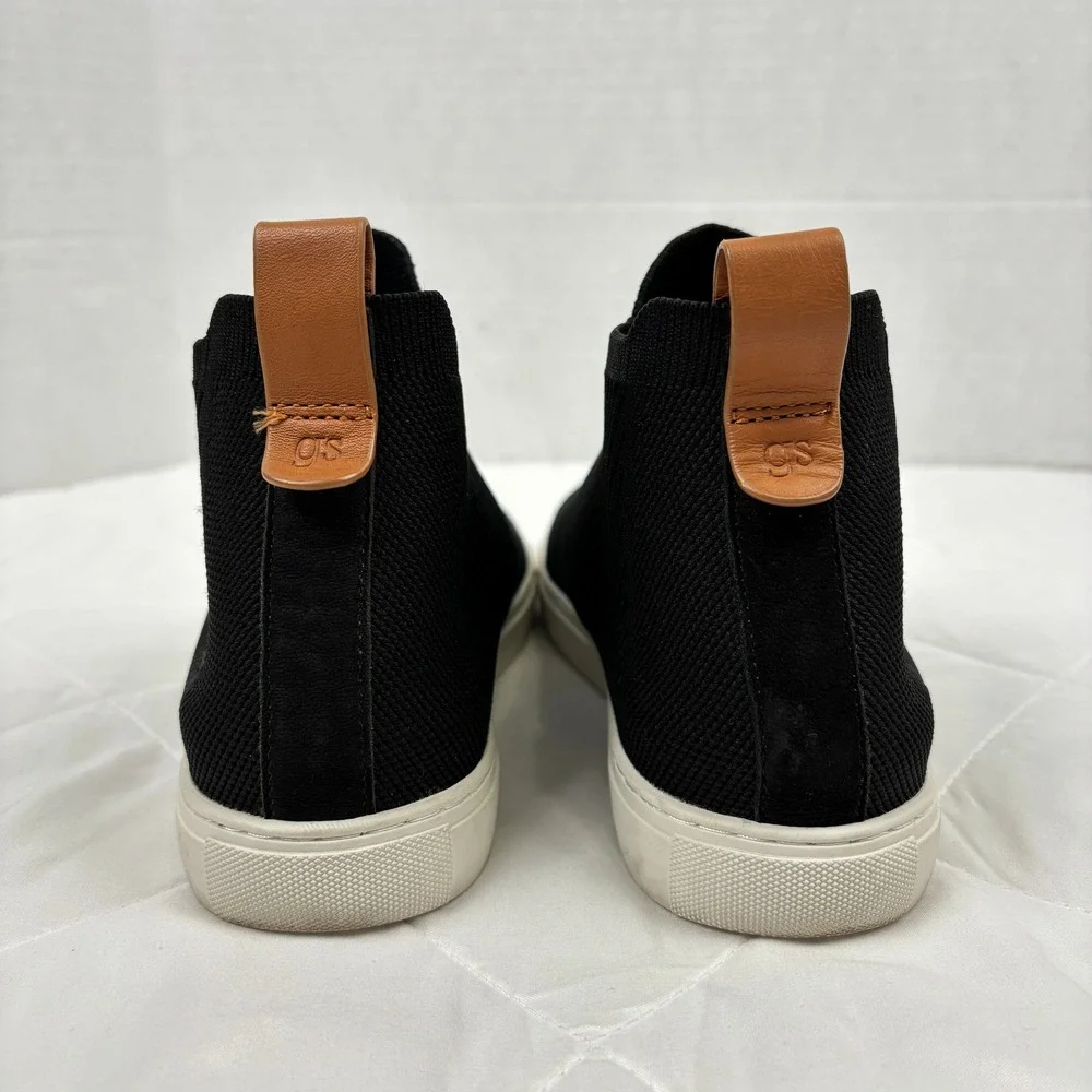 Gentle Souls by Kenneth Cole Knit Slip-On Sneaker Booties Black‎ Women's 8.5